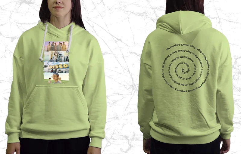 сублимационные футолки: BTS Dynamite